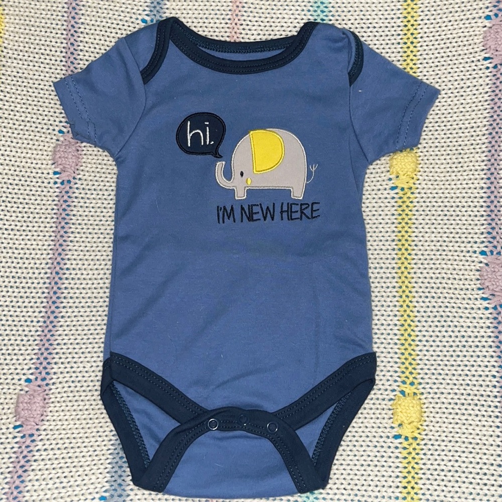 Hi I’m New Here onesie